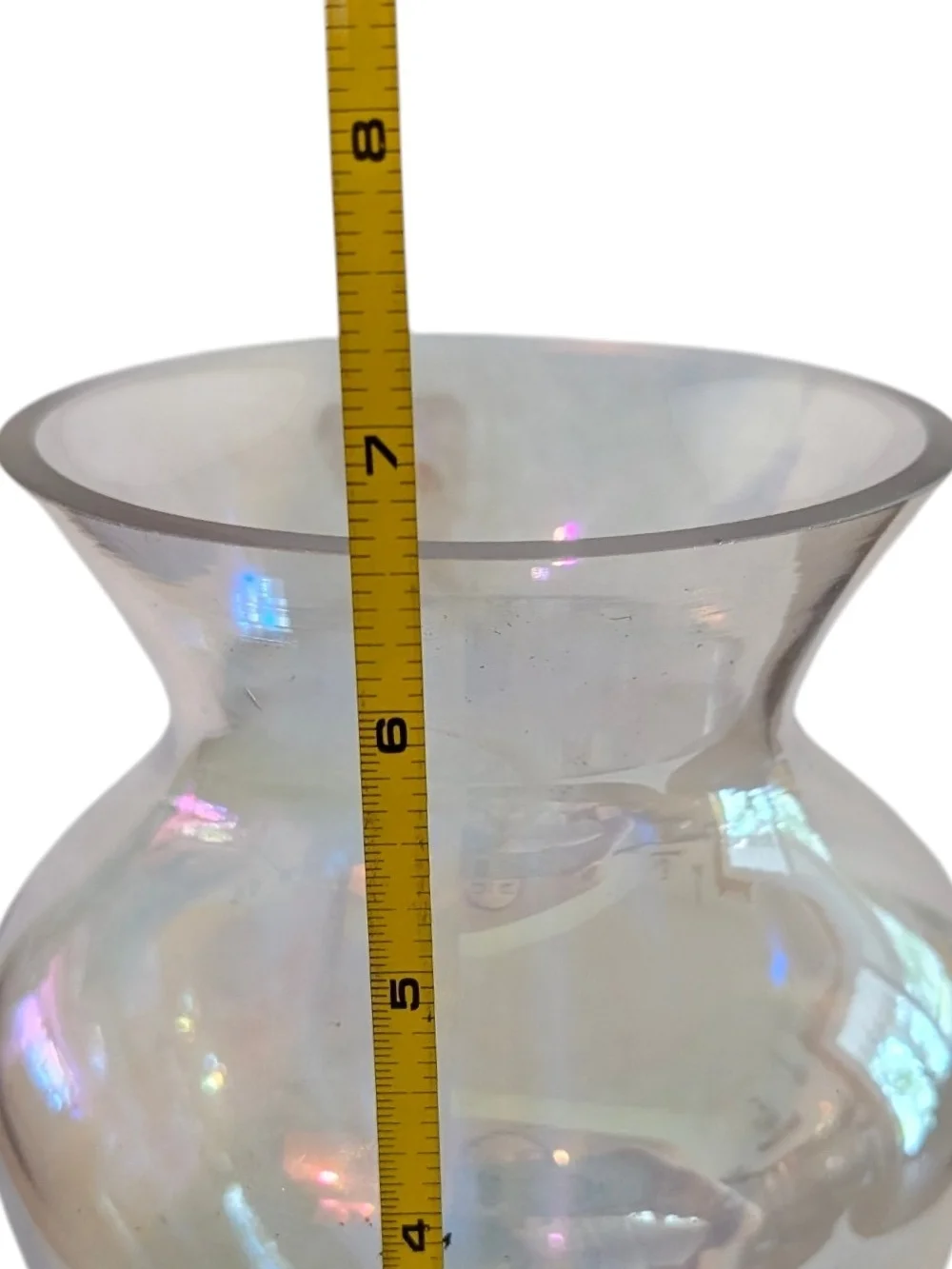 Iridescent Glass Vase